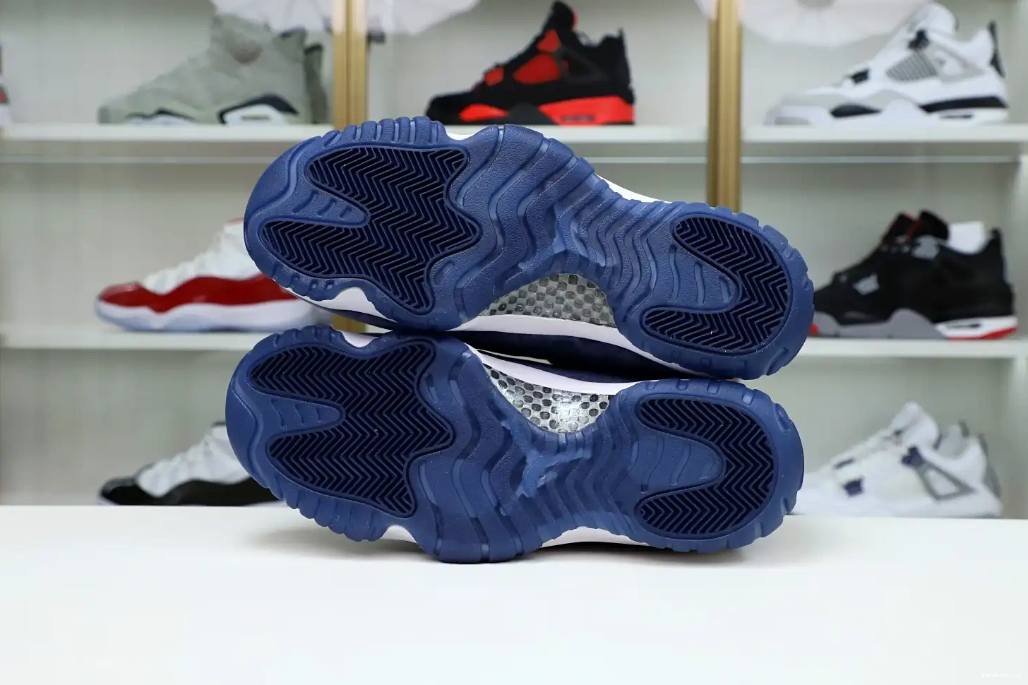 NAVY JORDAN AIR 11 MIDNIGHT RETRO Kimikick 0615